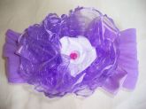 Tiara lilás fina #F04